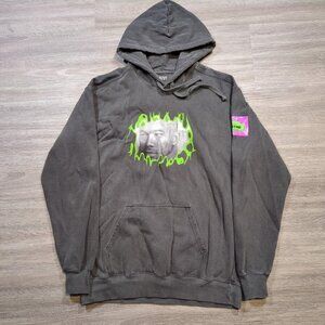 Toro y Moi Soul Trash Hoodie Men's Medium Pullover Pigment Black Indie Alt Rock